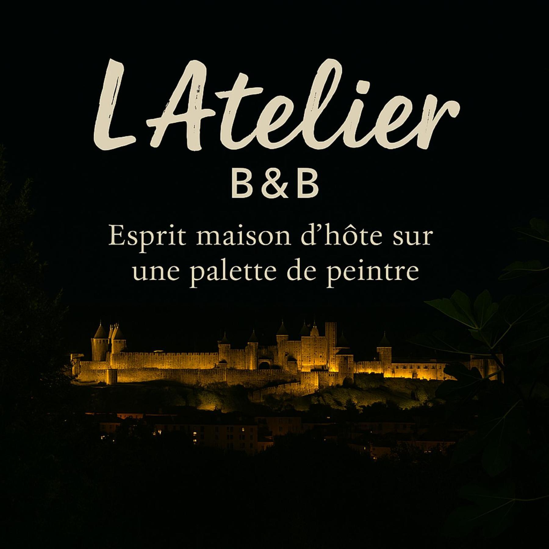 L'Atelier B&B, Amazing View & Spa Carcassonne Eksteriør billede