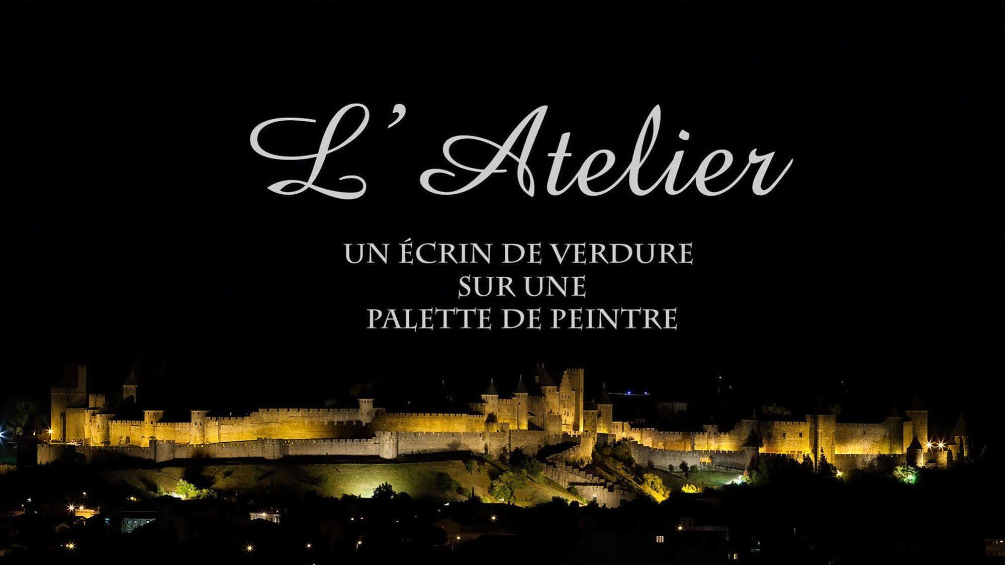 L'Atelier B&B, Amazing View & Spa Carcassonne Eksteriør billede